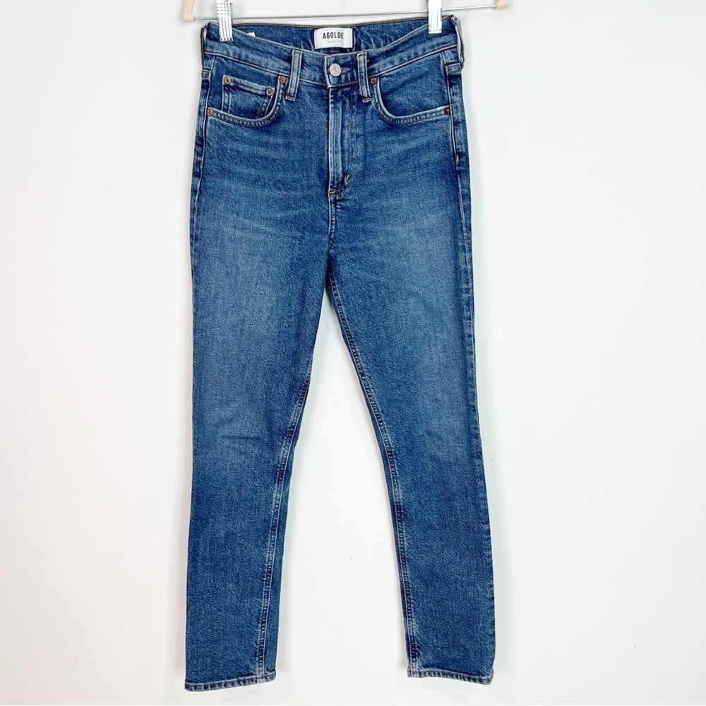 AGOLDE SLIM HIGH RISE JEANS MERREL WOMENS SZ 23